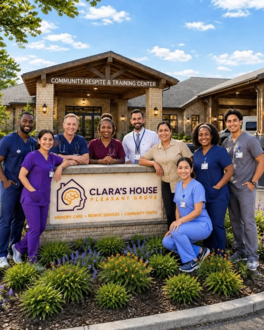 The Clara's House Pleasant Grove community respite and training center team